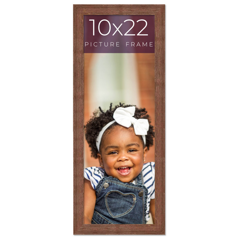 Cadre photo Kaise, Brun campagnard, L 10 po x H 22 po
