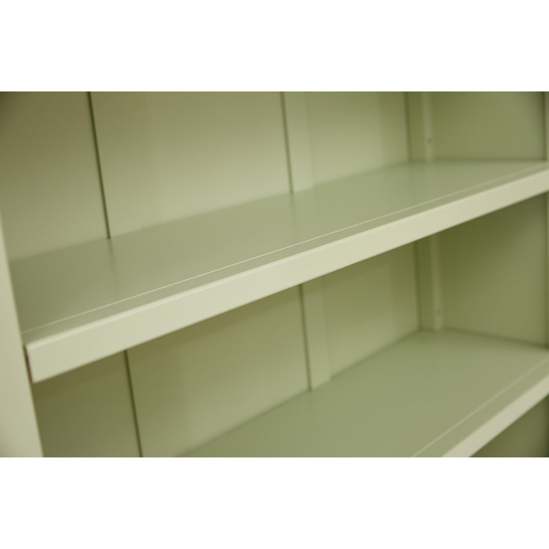 Bookcase, Teal, (4 Shelves) 50" H x 35" W x 12" D