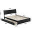 Harlowe Wood Platform Bed with Trundle-2058496868-2058496875