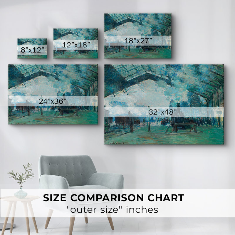 Paysages rétro-DCCDXIV -Galerie enveloppée Cavas, 40 x 60
