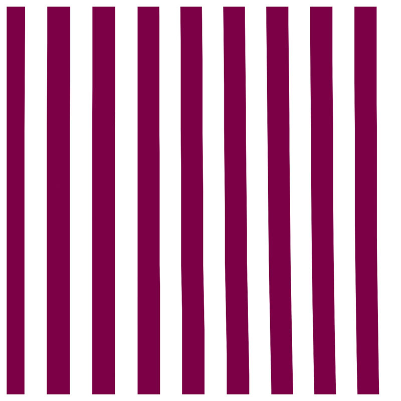 White Purple Stripes Wall Tapestry - Stripes Wall Decor, H 104 po x 88 avec 4 œillets