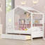 Lit en bois avec 2 tiroirs, lit pour enfant avec tablette de rangement-2130331908-2130331911