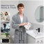 Premium Ribbed Cotton Bathroom Towel Collection, Soft & Plush, Fast Absorbing Hand, Bath Towels & Bath Sheets - 2 Pack-124328134-118474325