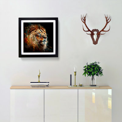 Lion - Framed Print