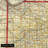 1888 Indiana Map Poster Wall Art on Paper-1291568700