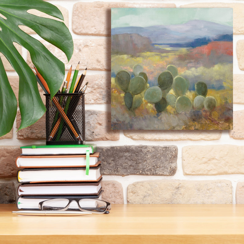 Art mural Union Rustic «High Desert 2» par Julia Purinton, H 12 po x l 12 po x P 0,75 po