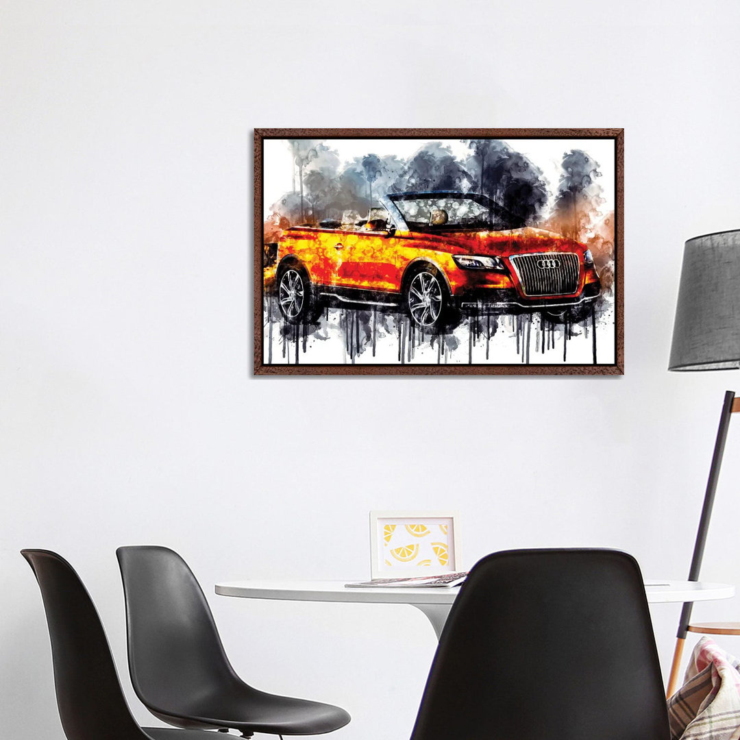 Auto Audi Cross Cabriolet Quattro von Sissy Angelastro - Gallery-Wrapped Canvas Giclée on Canvas