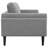 2-Piece Track Arms Sofa Set