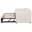 Lit de jour simple en velours rembourré avec lit gigogne-123414767