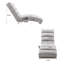 Chaise longue d'intérieur rembourrée avec 5 modes de massage électrique ergonomique télécommandé-440774338