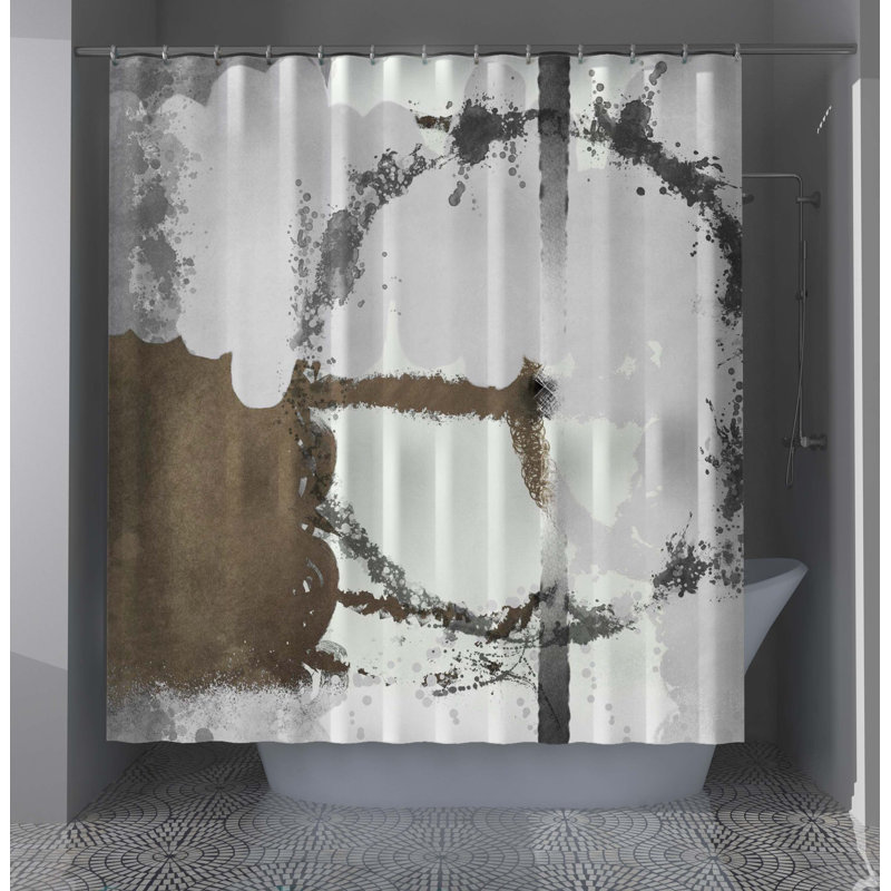 Abstract Shower Curtain