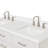 Macolm Wall Mounted Wall Mounted 2 Double Vanity Bathroom Vanity With White Quartz Top-1038473470-1038473409-1045558162
