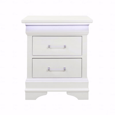 Table de chevet avec DEL