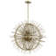 Saturn Burst 8 - Light Chandelier