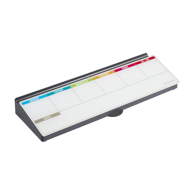 ECR4Kids MessageStor Dry-Erase Keyboard Write and Store, Desk Organization, Assorted