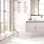 Couvercle de 12 po Kaia x 24 po Carreau de porcelaine mat pour mur et plancher aspect pierre