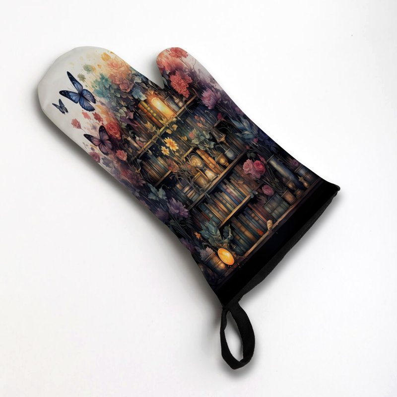 Magic Reads Oven Mitt Cotton Twill