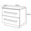 Varonique 55cm W Plywood / Laminate Board Bedside Table-68028128