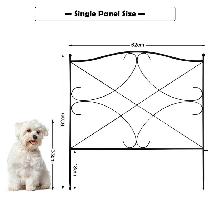 Pimm 62 cm H x 62 cm W Fence Panels Fencing