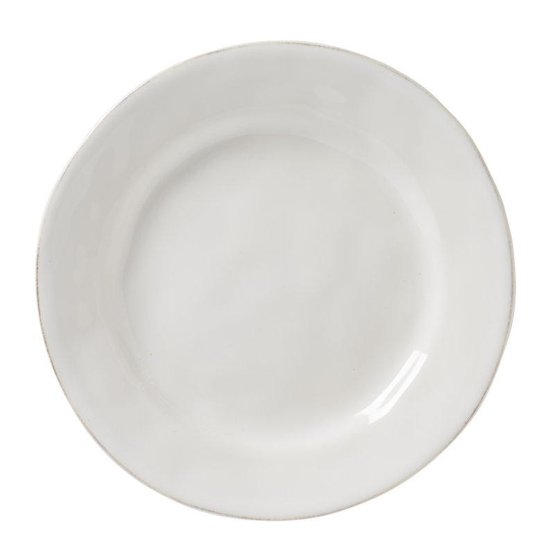 Puro Dessert/Salad Plate, Whitewash