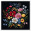 «Midnight Wildflower Weave», art mural maximaliste par 