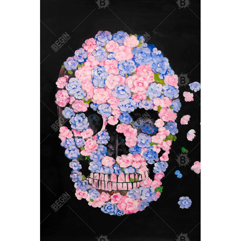 " Flower Skull "
