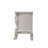 2 Drawers Poplar Wood Nightstand In Bone White Finish-463581697