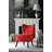 Dechane 22.5" Modern & Contemporary Accent Chair with Velvet Fabric Upholstery, Button-Tufted Back, Foam Over Pocket Coils-402776199