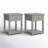 Kiara 18.5" W 1-Drawer Nightstand Set-87147757