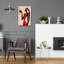  «Toast Woman» par Manasseh Johnson, art mural en verre acrylique, 16 po x 24 po-677008079