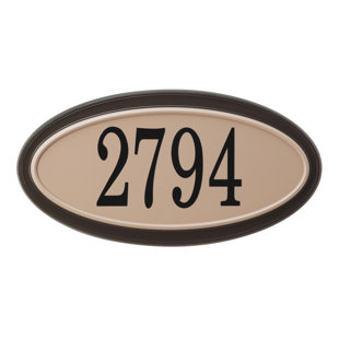 Oval Wall Plaque