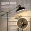Lampe sur pied réglable