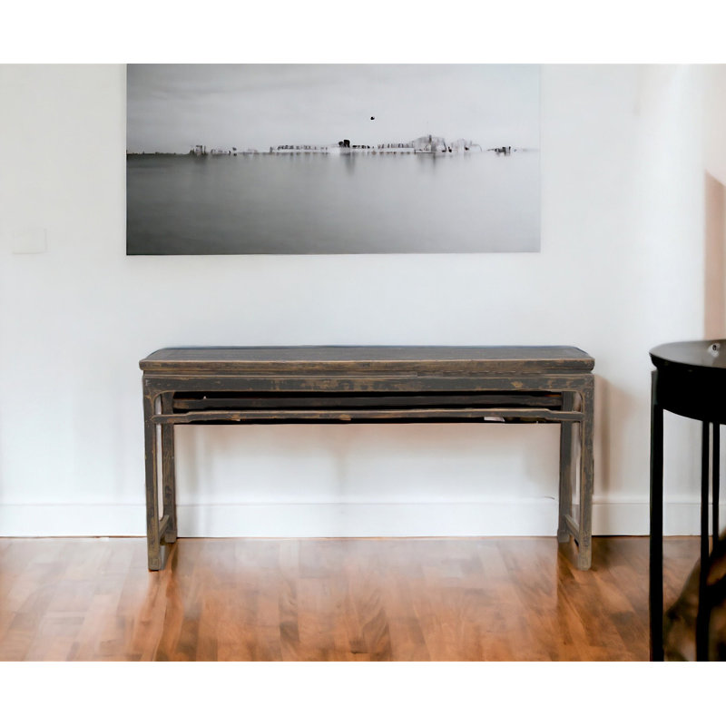 69.7 in. Solid Wood Console Table
