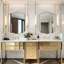 Miroir de salle de bain Anayalee Cadre en acier inoxydable-1600582686-1600582683