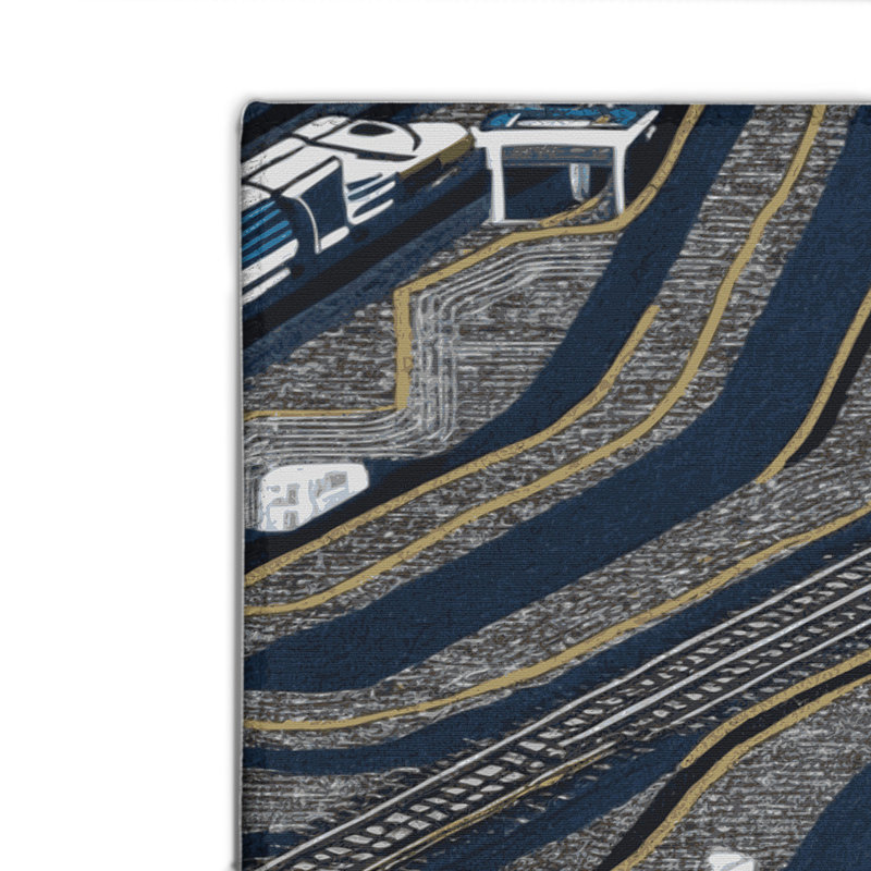 Tapis intérieur et extérieur gris Transport, Rectangulaire 2 pi x 3 pi