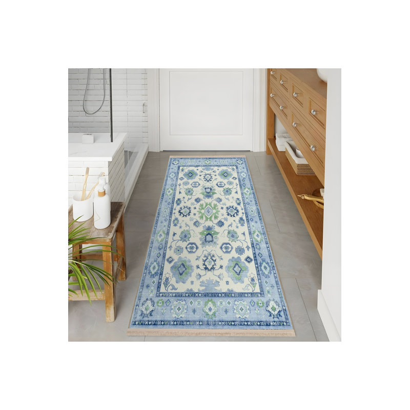 Tapis vert Mosso, 2'6" x 4'11"
