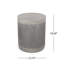 Modern Design End Table, Patio Table