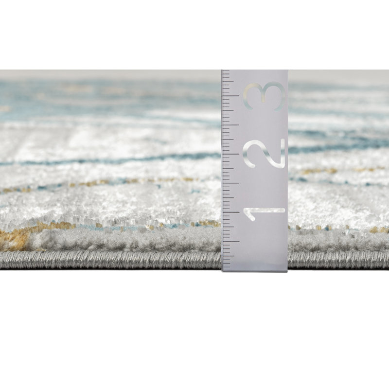 Tapis tissé à la machine Intese, Rectangle 5 pi 3 po x 7 pi 7 po