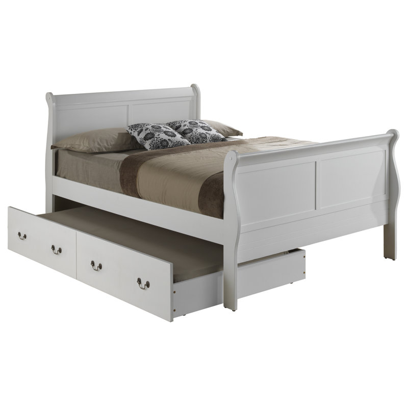 Citronelle Kids with Trundle, Full, White