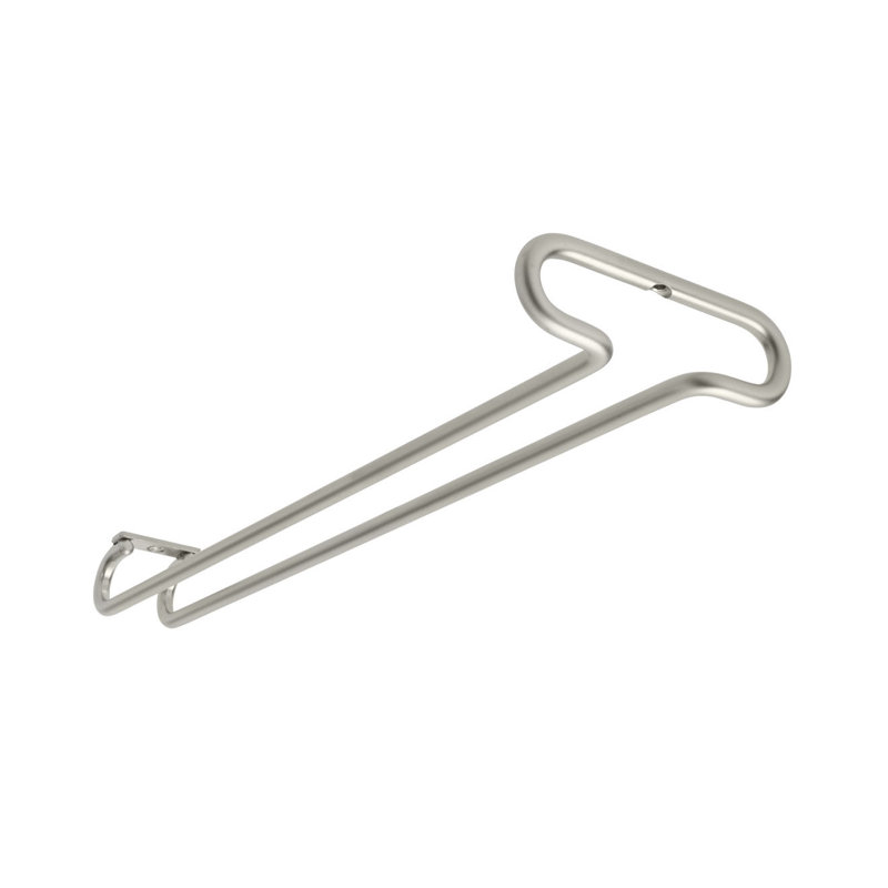 Porte-verres à vin Rev-A-Shelf, Nickel satiné