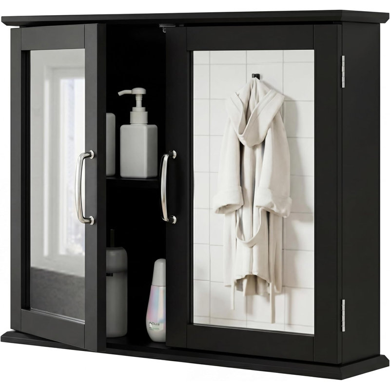 W H Medicine Cabinet Mirror