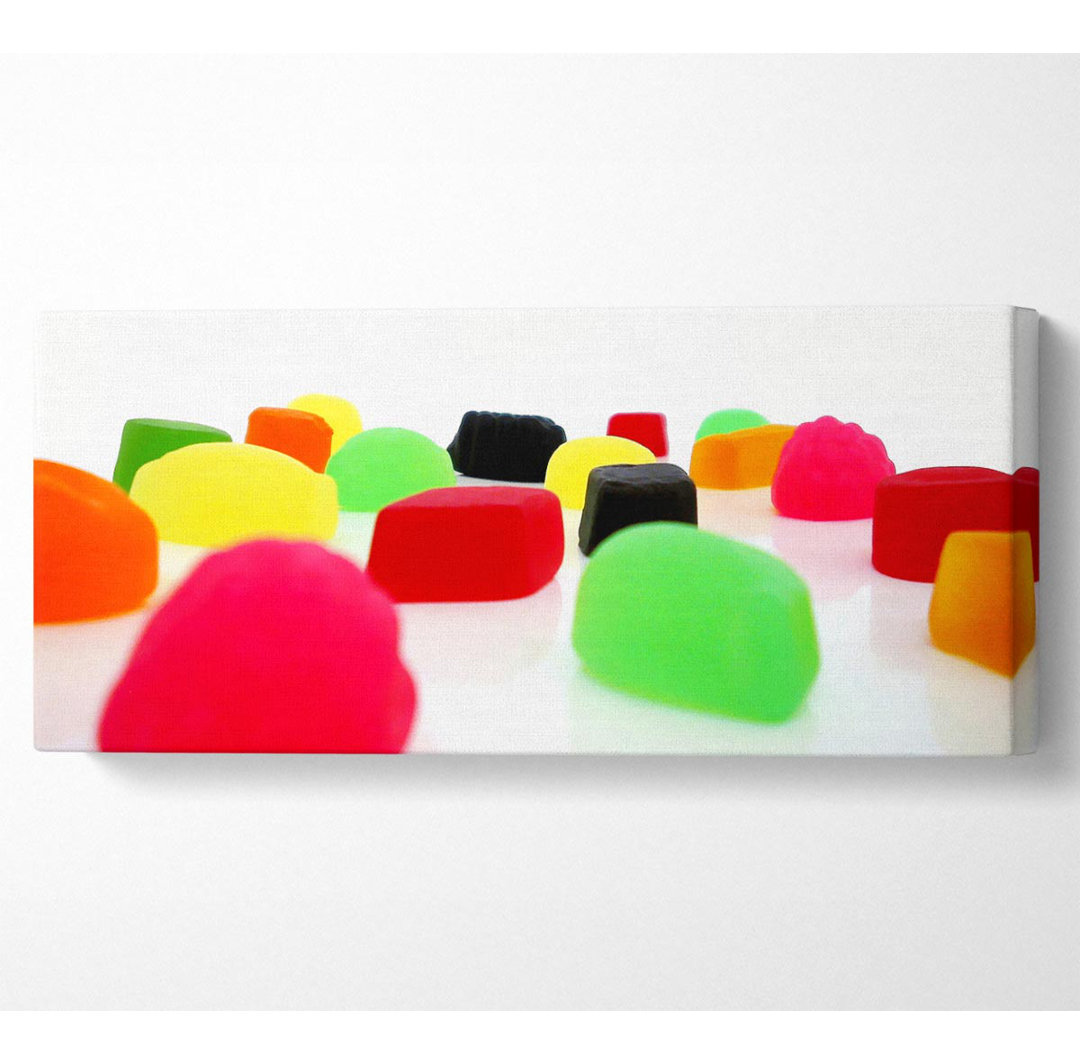 Juicy Winegums Panoramaleinwand