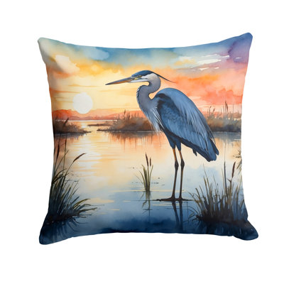 Coussin Blue Heron