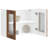 Kitchen Wall Cabinet Old Wood Engineered Wood And Glass Standard-1314107886