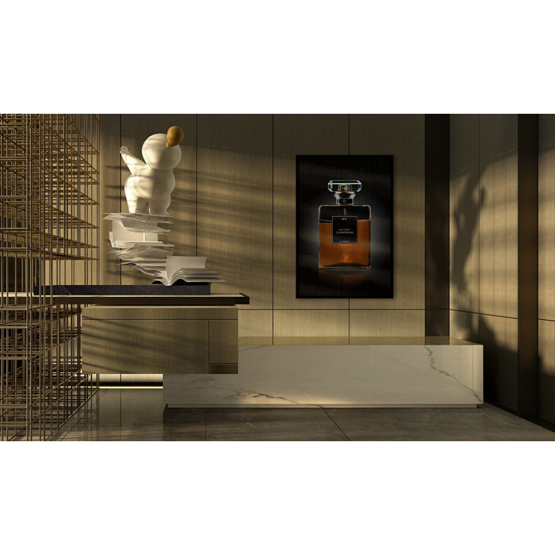 The Perfume Collection III - Print on Plastic / Acrylic, Black Frame, 135cm H x 90cm W x 10cm D