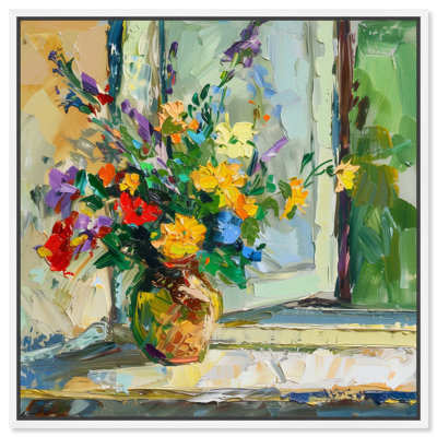 Art Remedy, vase près de la fenêtre, impressionisme 56644