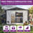 Balconera 10'X8' Large Metal Outdoor Storage Shed-126265529