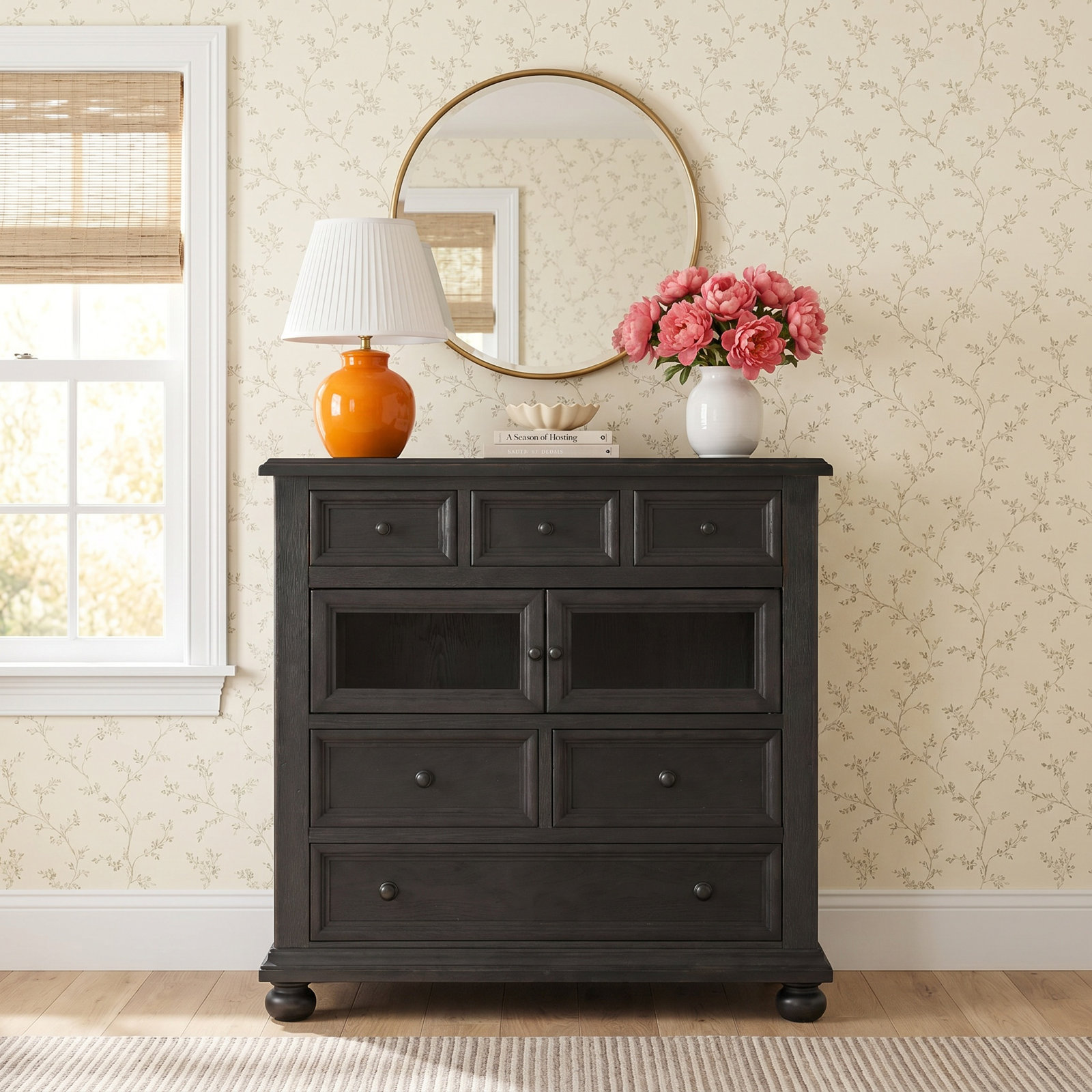 Country Living Accent Chest 2, Black