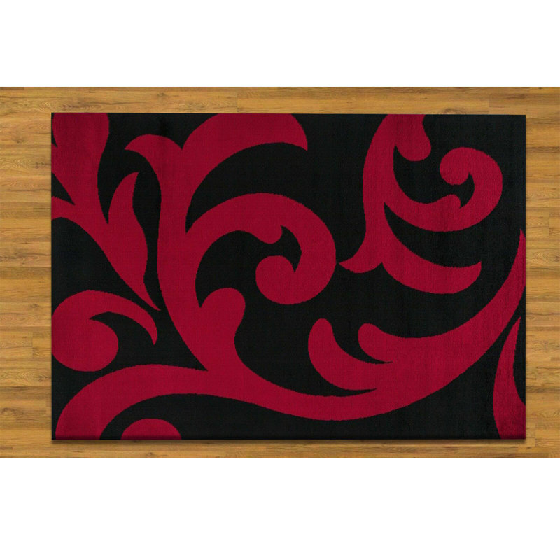 Floral Area Rug, Rectangle 13'4" x 9'2"