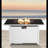 43" Metal Rectangular Fire Pit – Outdoor Patio Heating Table
